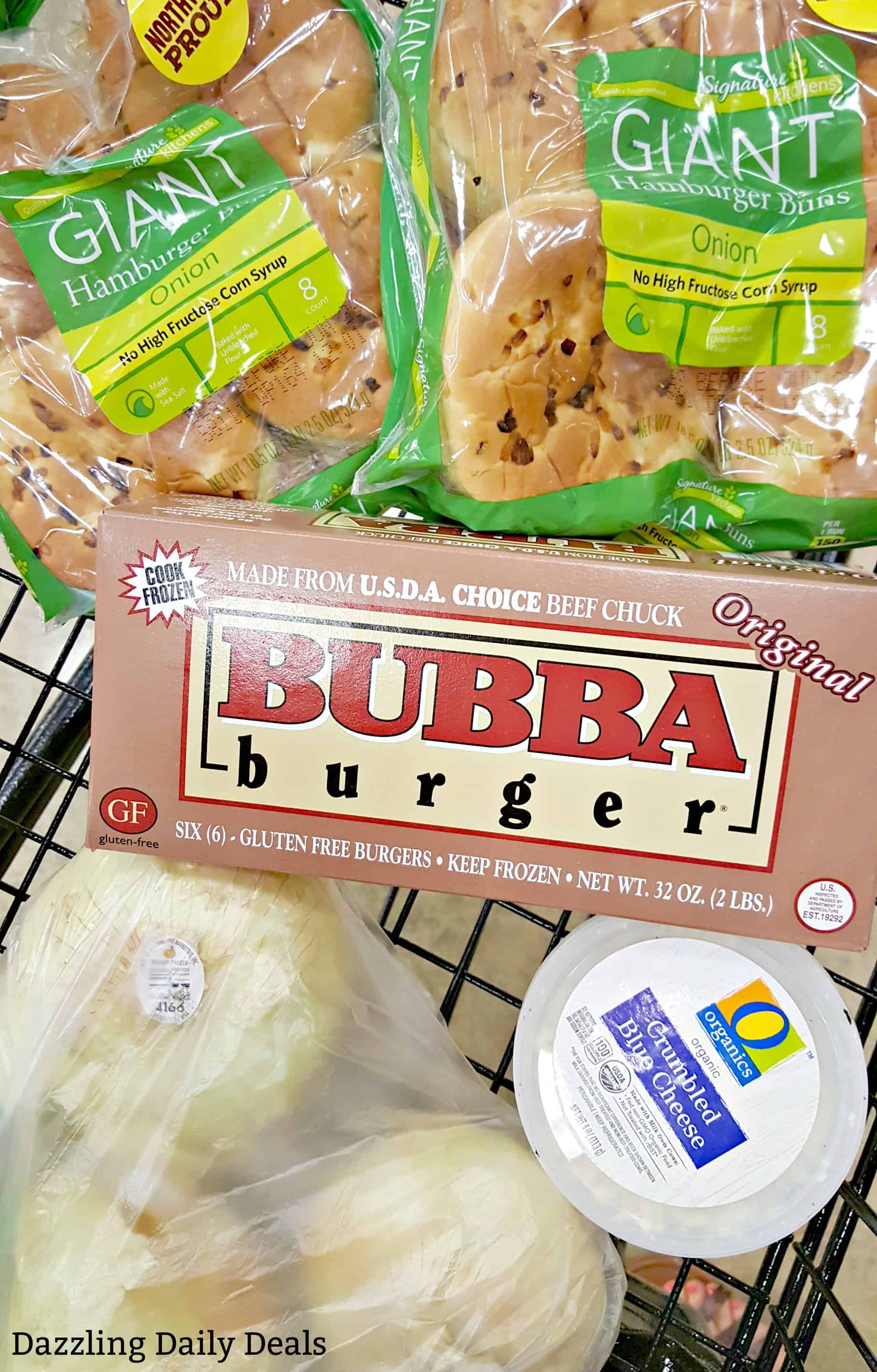 BUBBA Burgers – Onion Bacon Jam Burger With Blue Cheese Recipe #AD