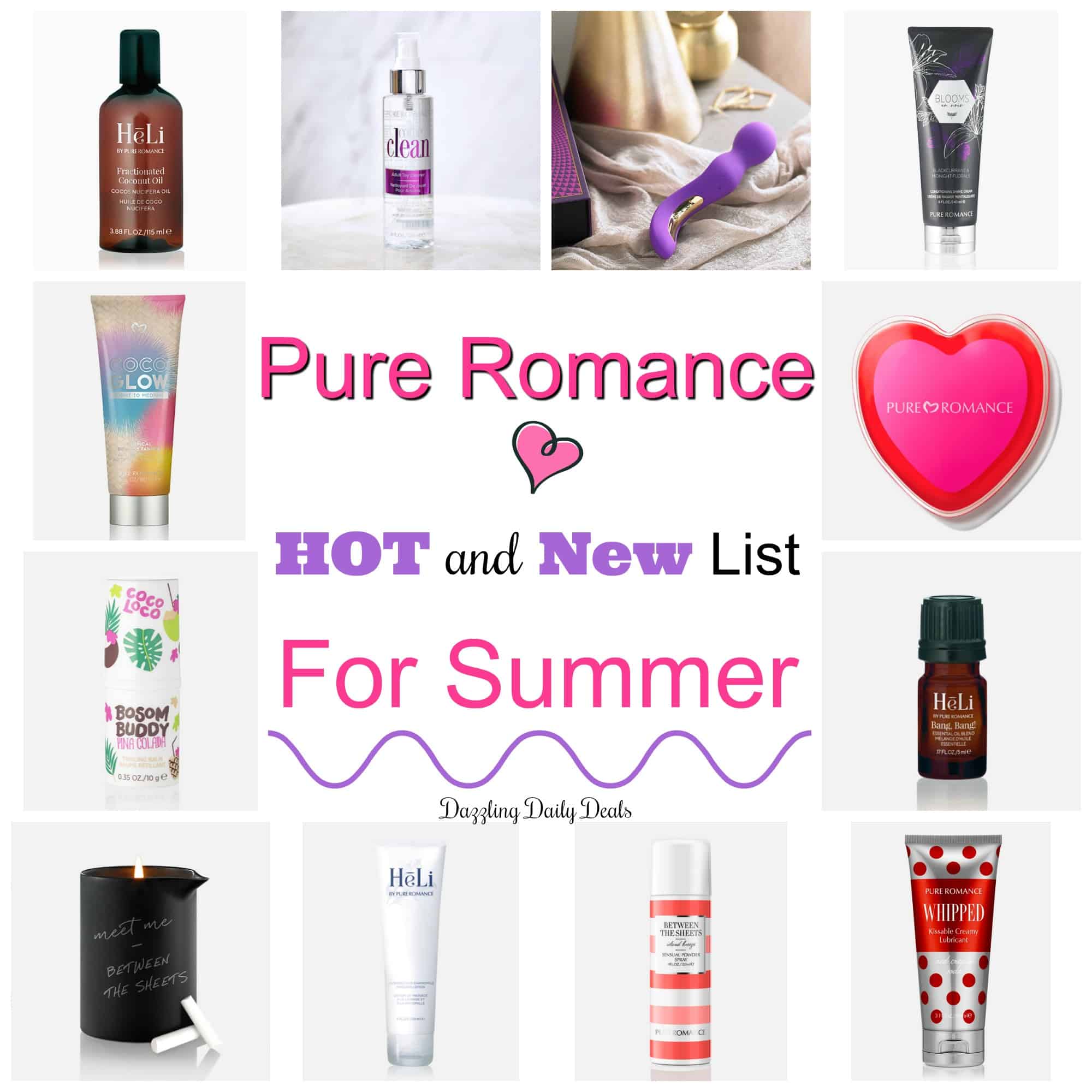 Pure Romance Hot And New List For Summer Dazzling Daily Deals Dazzling