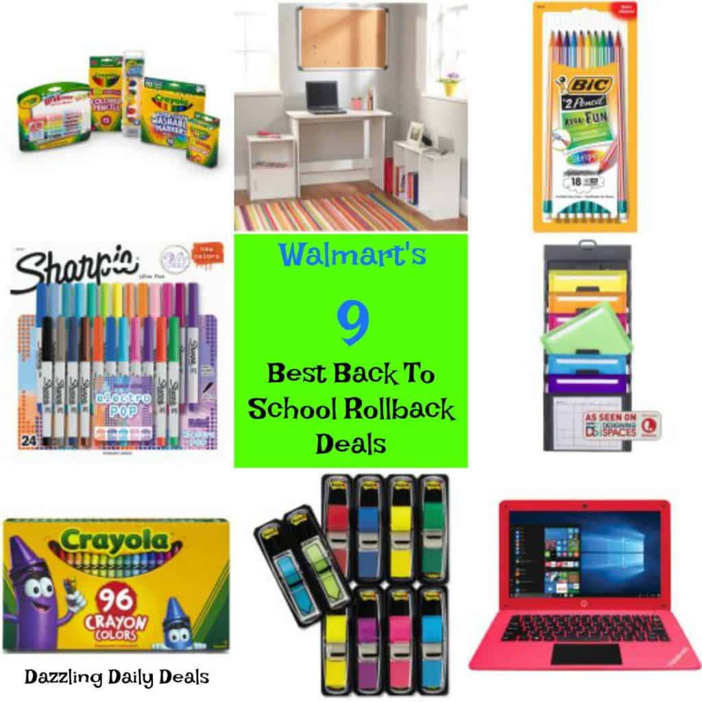 9 Best RollBack Items At Walmart For Back To School Dazzling Daily ...