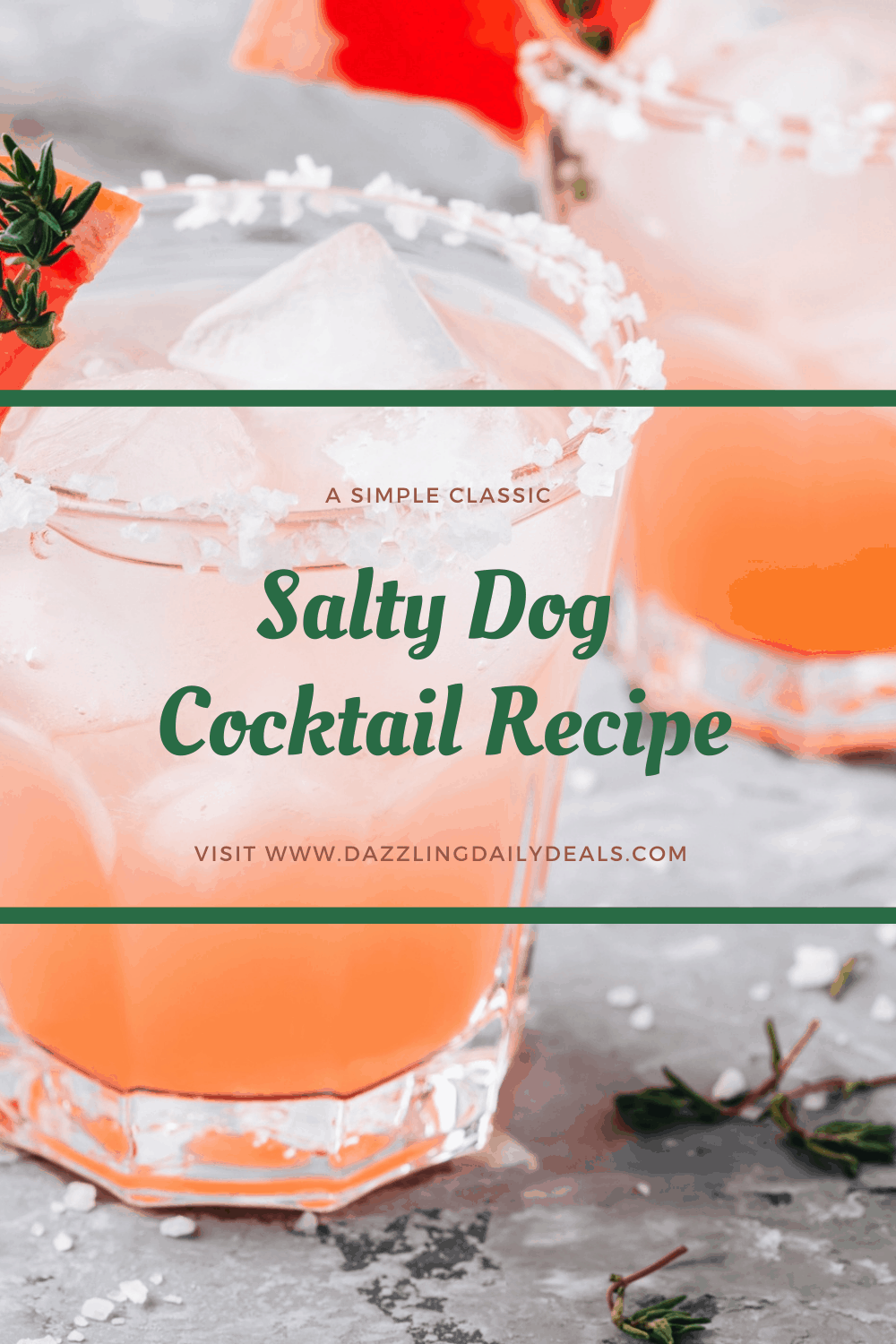 Classic Salty Dog Cocktail Recipe